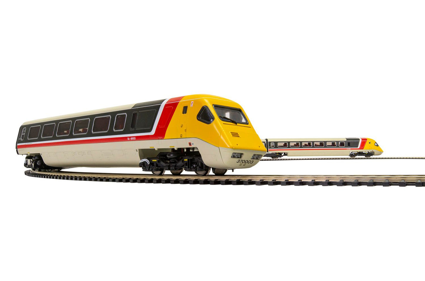 Hornby R3873 BR, Class 370 APT, Sets 370 003 and 370 004, 5-car pack - Era 7 *LAST FEW*