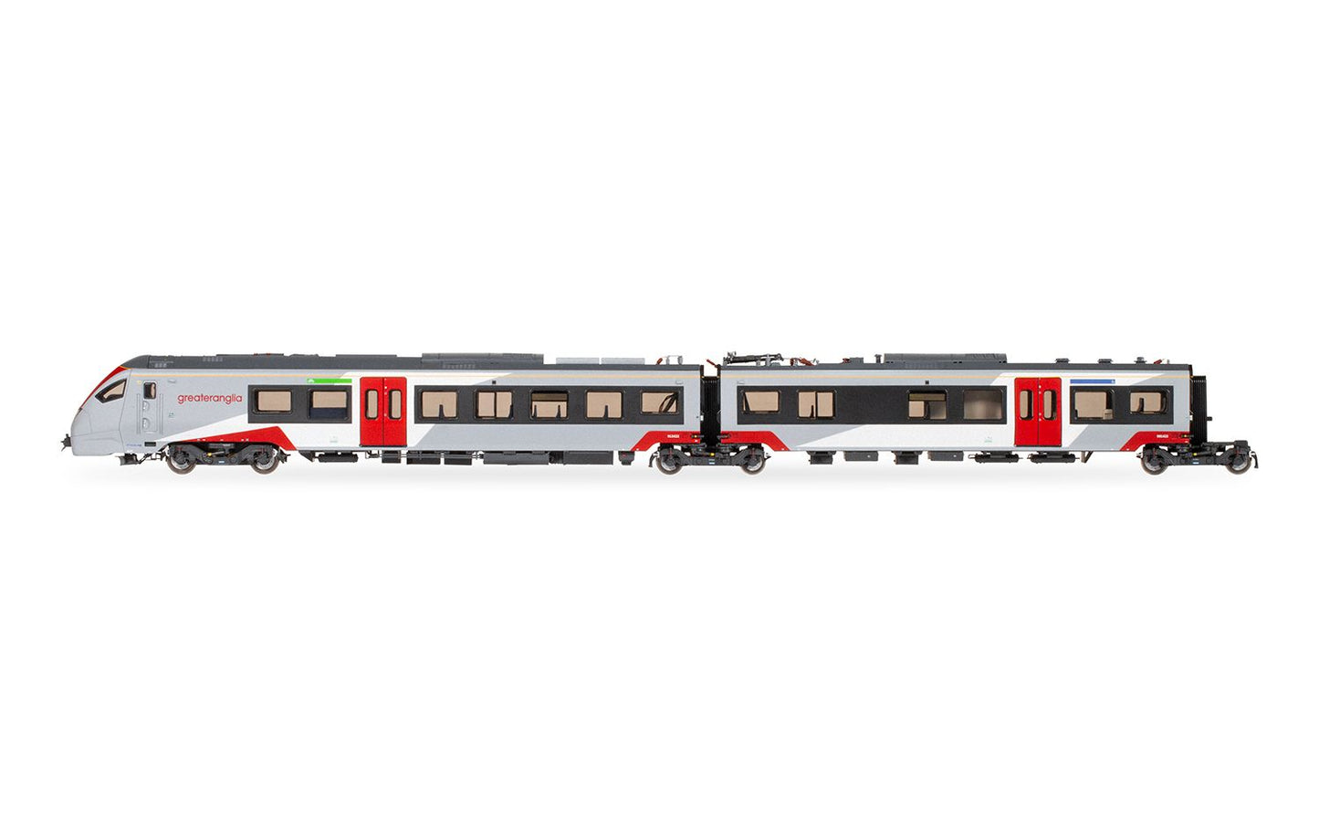 Hornby R3964 Greater Anglia, Class 755/4 'Flirt' 4 Car Train Pack - Era 11