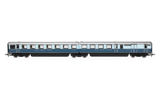 Hornby R40480 LNER West Riding Limited Open Third & Brake Third Articulated Coach pack OO Gauge *PRE ORDER £134.99*