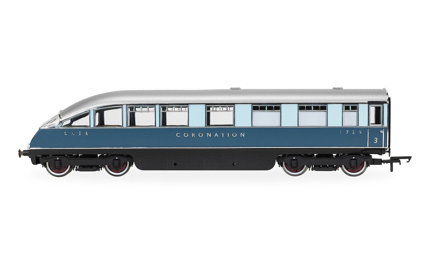 Hornby R40481 The OneOne Collection LNER Coronation Observation Car 1729 OO Gauge *PRE ORDER £73.79*