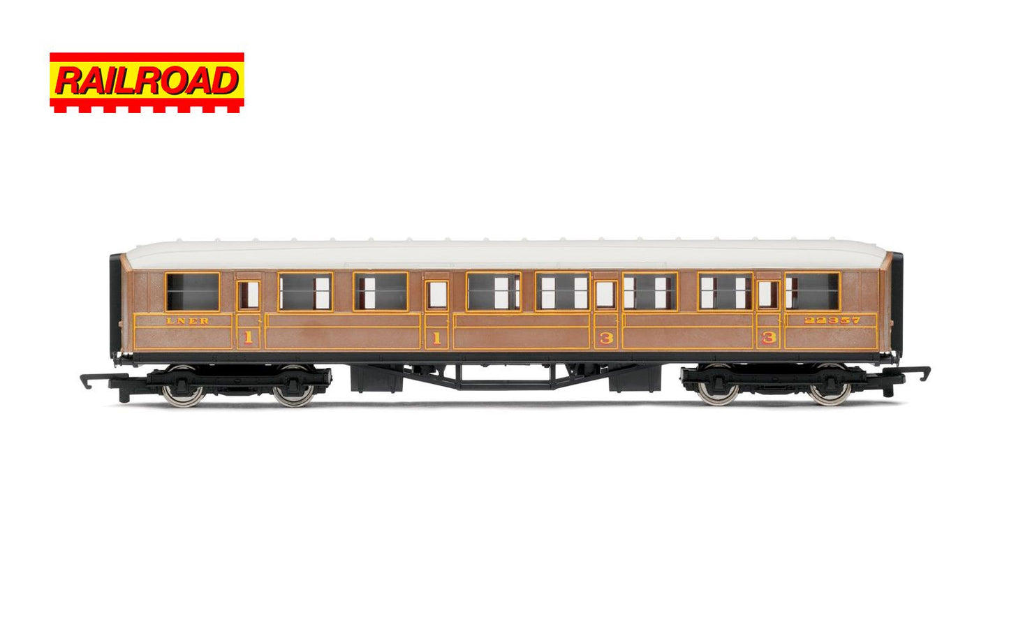Hornby R4332 LNER Teak Composite Coach