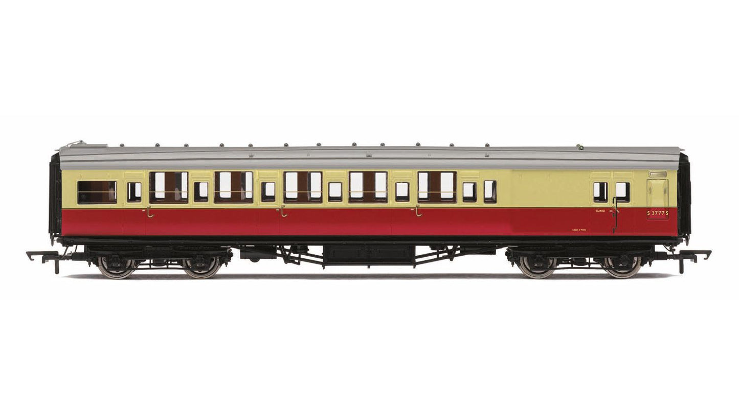 Hornby R4796 BR Maunsell Brake Third Class 'S3777S', Crimson & Cream  *LAST ONE*