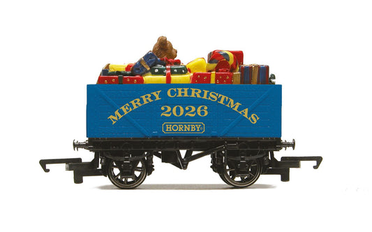 Hornby R60330 2026 Christmas Wagon OO Gauge *PRE ORDER £23.74*