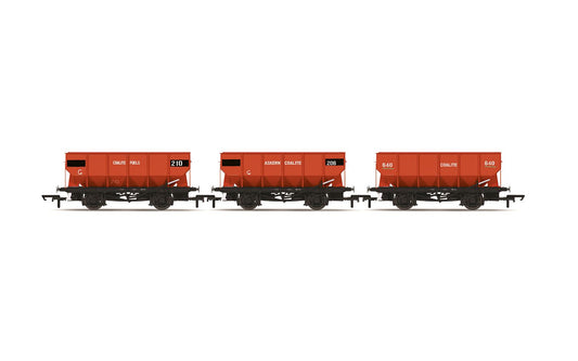 Hornby R60345 Grimethorpe Coalite 21 Tonne Hopper Wagon Triple Pack 206 210 and 640 OO Gauge *PRE ORDER £53.99*
