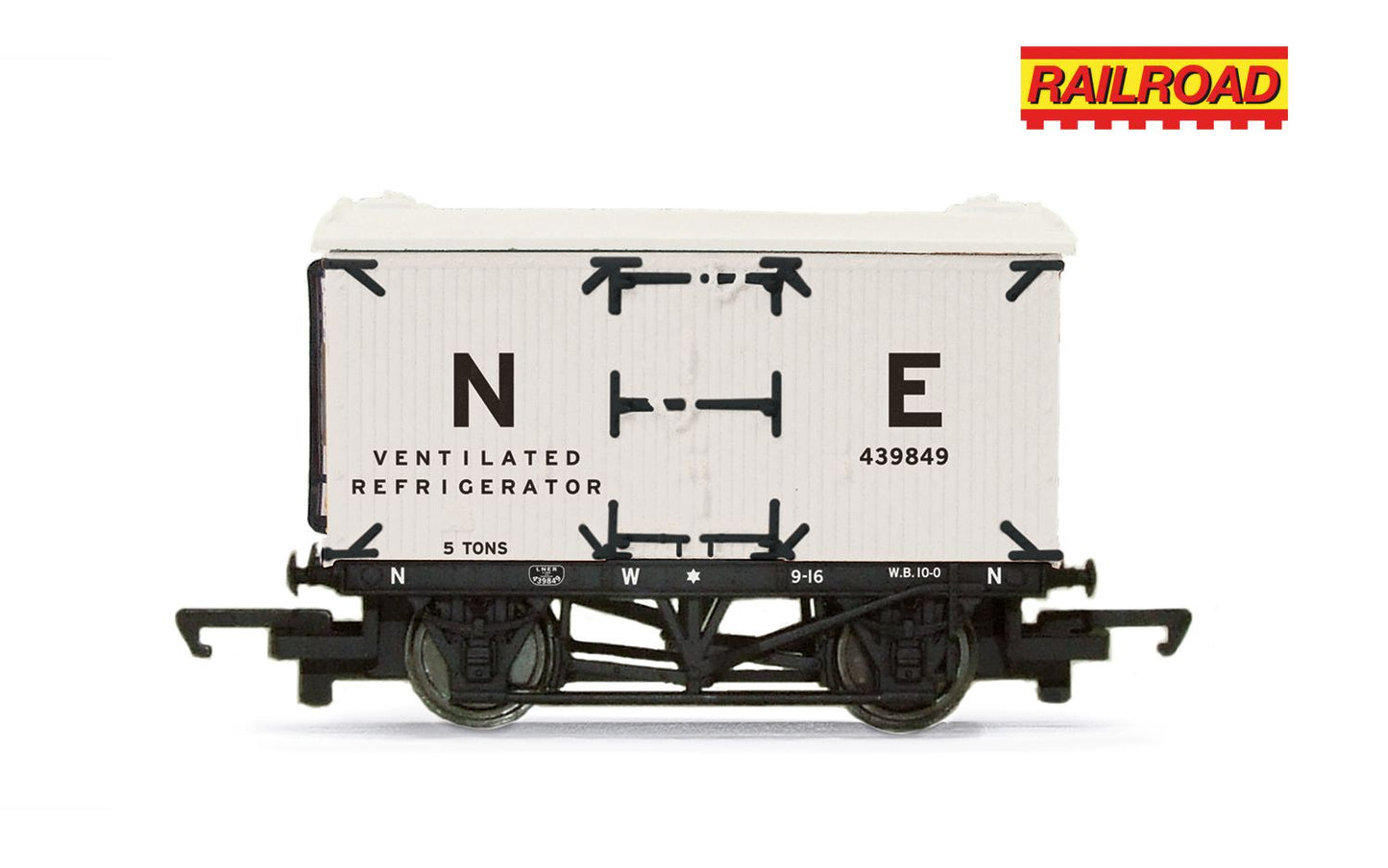 Hornby R60350 RailRoad NE Refrigerator Wagon 439849 OO Gauge *PRE ORDER £18.99*