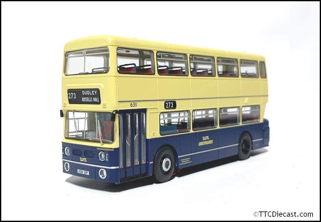 Rapido 901001, Leyland Fleetline, West Midlands PTE, 6311, 273 DUDLEY RUSSELLS HALL - LAST FEW