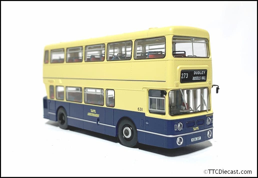 Rapido 901001, Leyland Fleetline, West Midlands PTE, 6311, 273 DUDLEY RUSSELLS HALL - LAST FEW