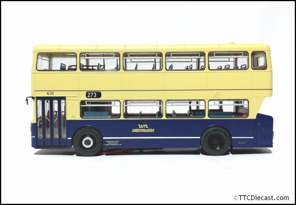 Rapido 901001, Leyland Fleetline, West Midlands PTE, 6311, 273 DUDLEY RUSSELLS HALL - LAST FEW