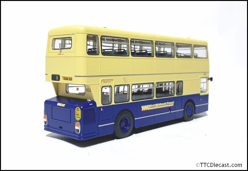 Rapido 901007, Leyland Fleetline, West Midlands Travel, 6321, 6 CITY CENTRE VIA STRATFORD ROAD