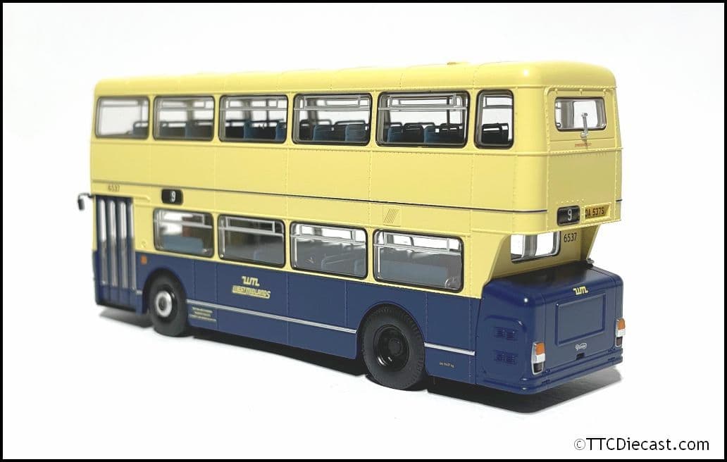 Rapido 901022, Leyland Fleetline, West Midlands PTE, 6537, 9 QUINTON *TTCDIECAST EXCLUSIVE*
