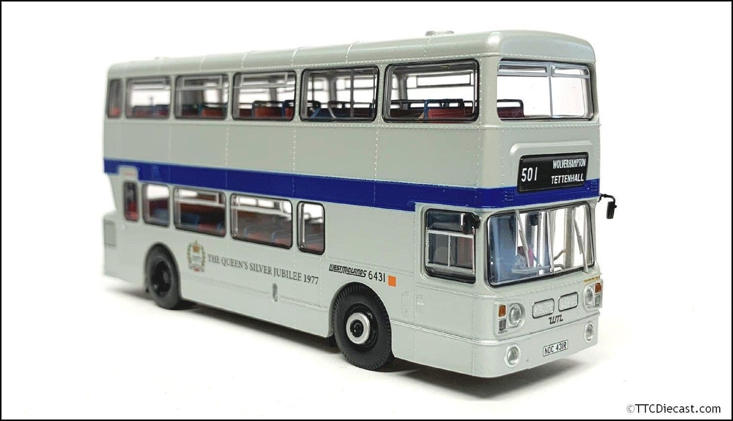 Rapido 901023, Leyland Fleetline, West Midlands PTE, Silver Jubilee 1977 Rte 501 *TTC EXCLUSIVE*