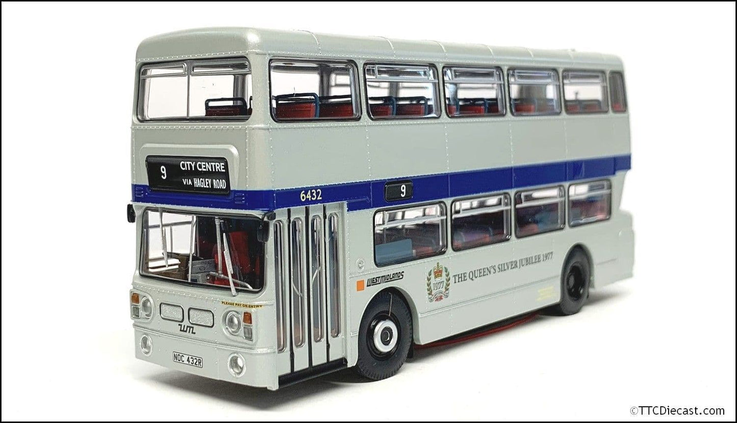 Rapido 901024, Leyland Fleetline, West Midlands PTE, Silver Jubilee 1977 Route 9 *TTC EXCLUSIVE*