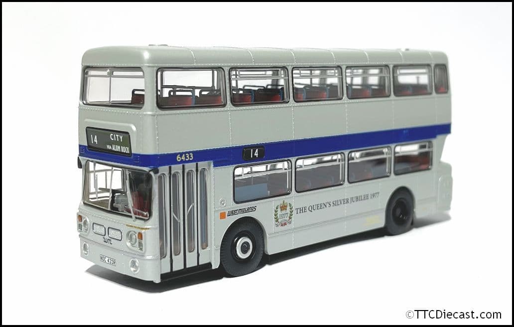 Rapido 901025, Leyland Fleetline, West Midlands PTE, Silver Jubilee 1977 Route 14 *TTC EXCLUSIVE*