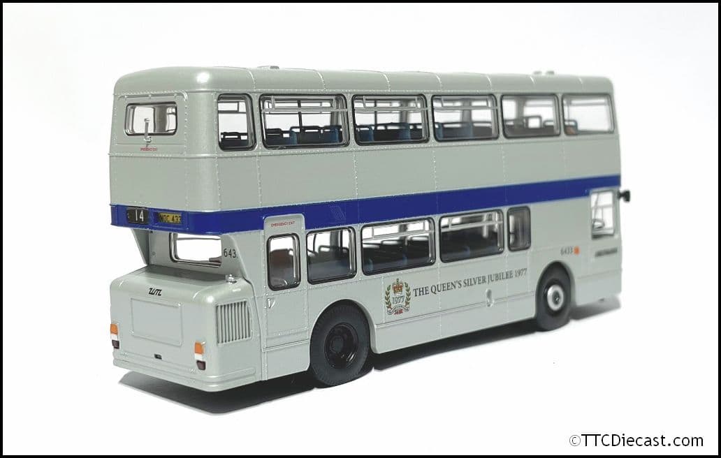 Rapido 901025, Leyland Fleetline, West Midlands PTE, Silver Jubilee 1977 Route 14 *TTC EXCLUSIVE*