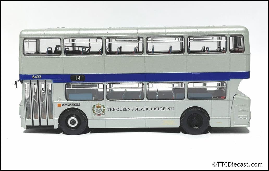 Rapido 901025, Leyland Fleetline, West Midlands PTE, Silver Jubilee 1977 Route 14 *TTC EXCLUSIVE*