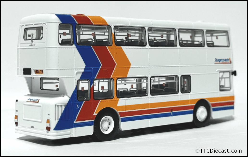 Rapido 901039 Fleetline SDA715S, Stagecoach United Counties, Route 3 Town Centre - 1:76 Scale