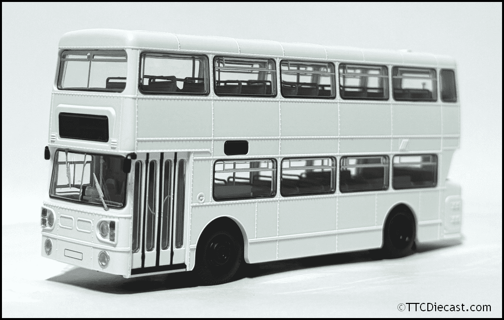 Rapido 901040 Leyland Fleetline, Plain White, TTC EXCLUSIVE, 1:76 Scale