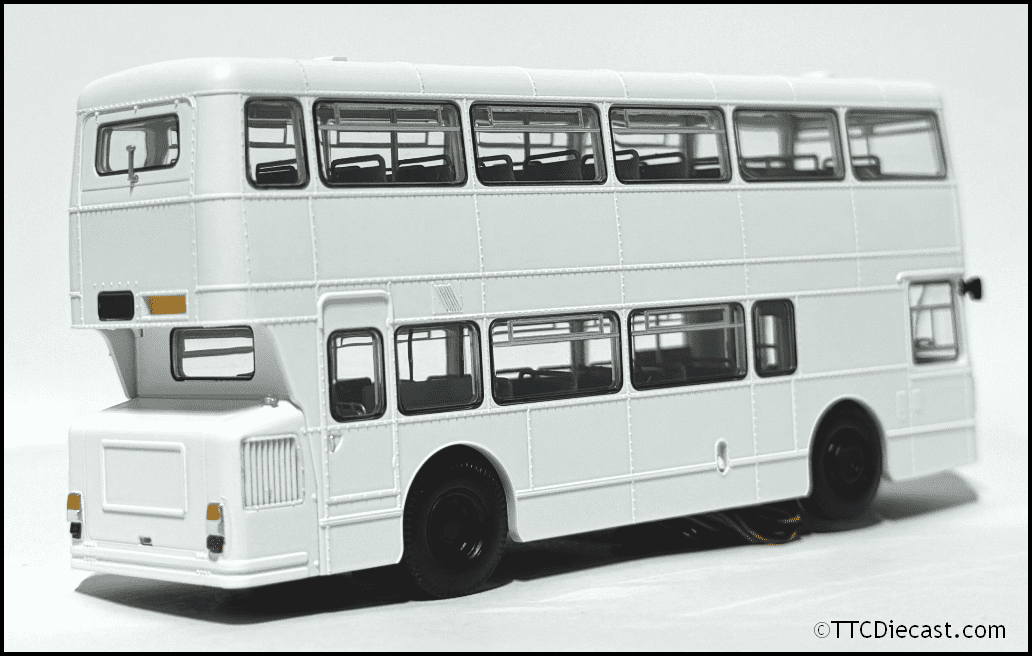 Rapido 901040 Leyland Fleetline, Plain White, TTC EXCLUSIVE, 1:76 Scale