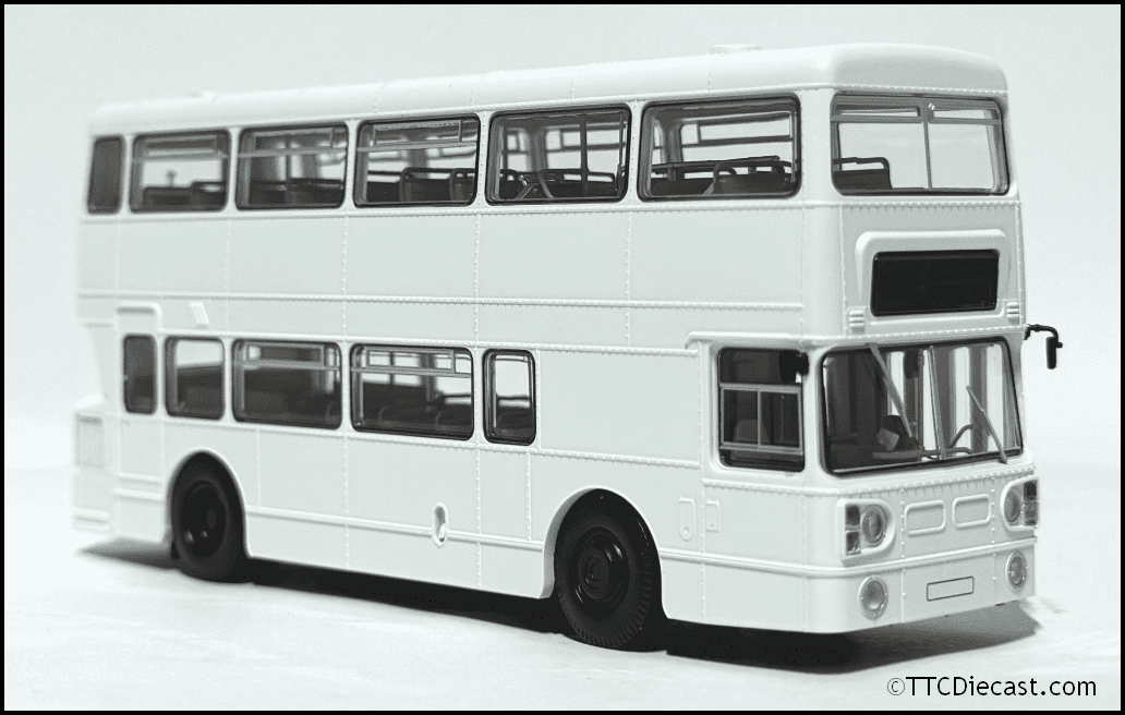 Rapido 901040 Leyland Fleetline, Plain White, TTC EXCLUSIVE, 1:76 Scale