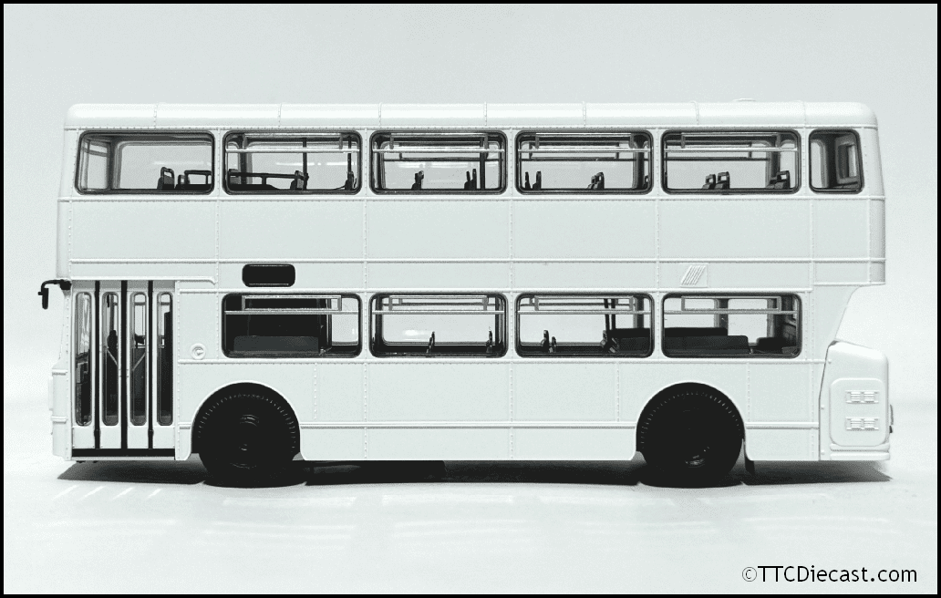 Rapido 901040 Leyland Fleetline, Plain White, TTC EXCLUSIVE, 1:76 Scale