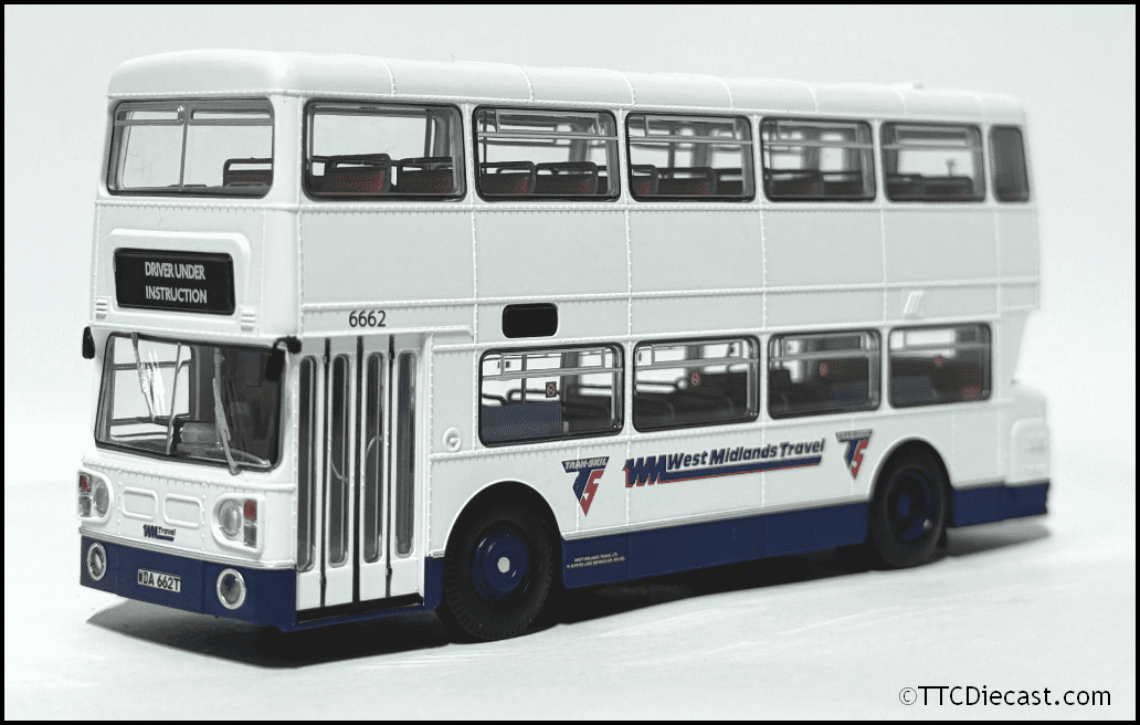 Rapido 901041 Fleetline WDA662T, West Midlands Travel Driver Trainer TTC EXC - 1:76 Scale