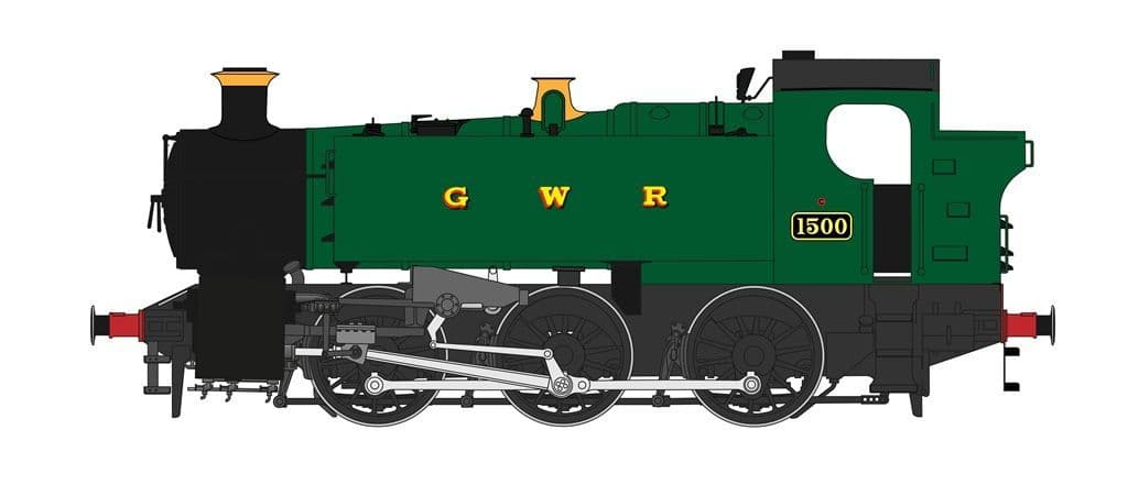 Rapido 904007 GWR 15xx 'what if' No.1500 OO Gauge *PRE ORDER £ 127.46*