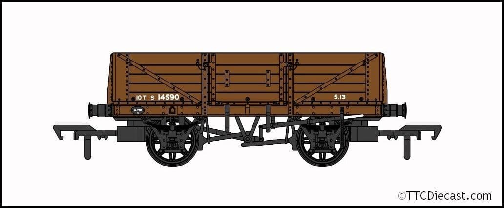 Rapido 906017 D1349 5 plank open - BR no.S14590 - OO Gauge