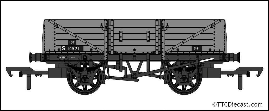Rapido 906018 D1349 5 plank open - BR no.S14571 - OO Gauge