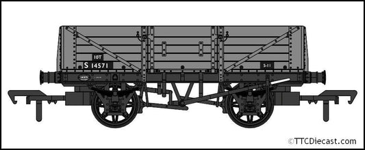 Rapido 906018 D1349 5 plank open - BR no.S14571 - OO Gauge