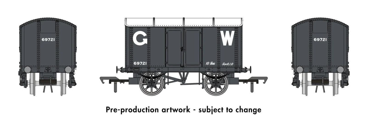 Rapido 908003 Iron Mink No.69721- GWR Grey (25" Letters)