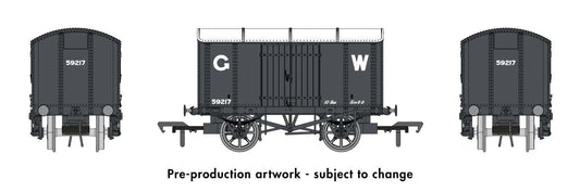 Rapido 908004 Iron Mink No.59217 - GWR Grey (16" Letters)