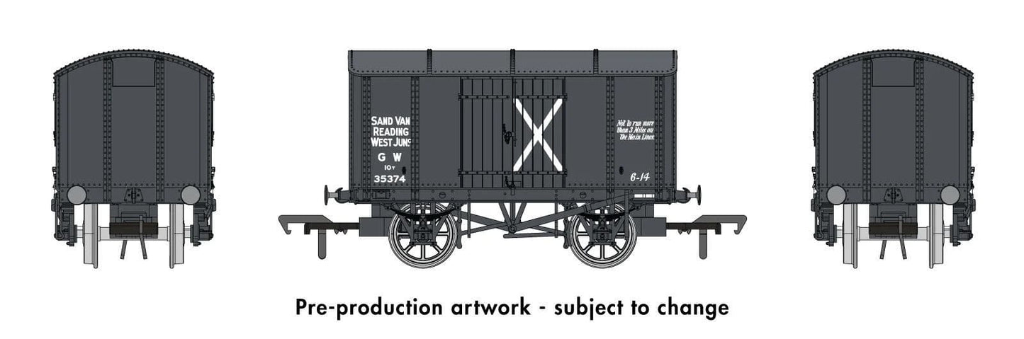 Rapido 908014 Iron Mink No.35374 - GWR Sand Van (Reading West Junction)