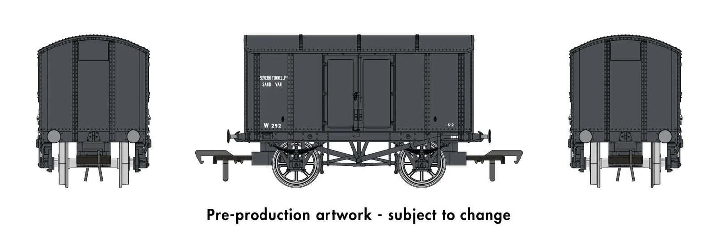 Rapido 908015 Iron Mink No.W292 - BR Grey (Sand Van)