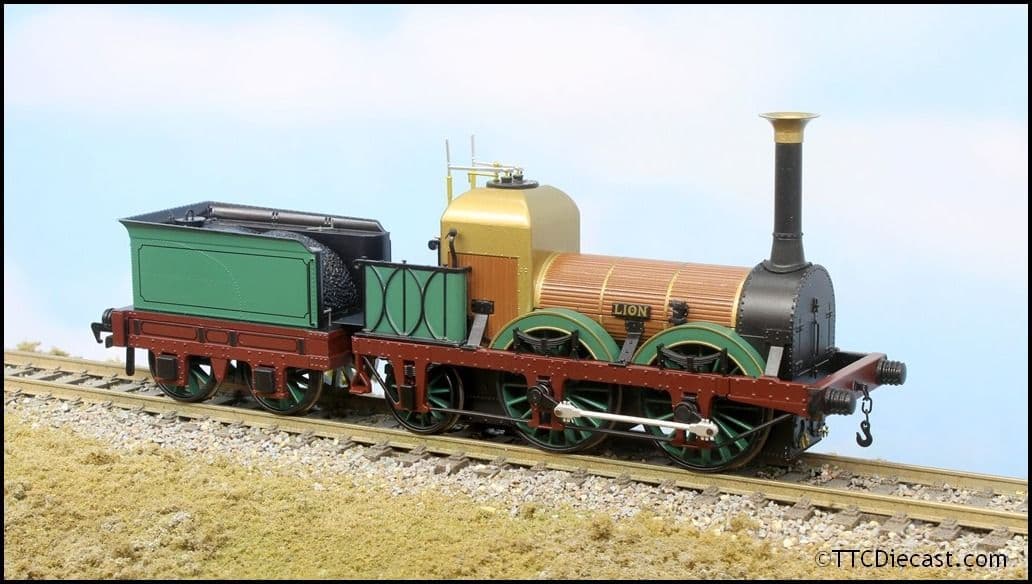Rapido 913001 Liverpool & Manchester Railway 'Lion' (1930) - DCC Ready, OO Gauge