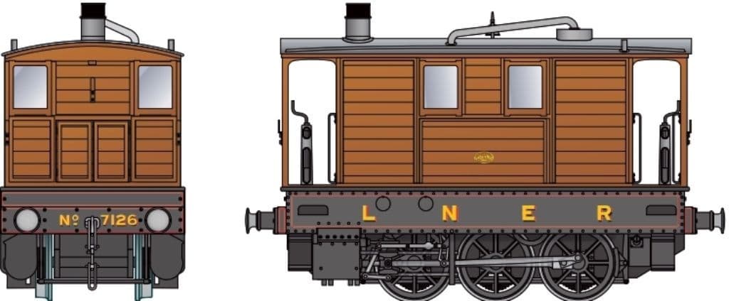 Rapido 916507 J70 Tram No. 7126, LNER lined black (no skirts) DCC SOUND O Gauge *PRE ORDER £ 404.55*