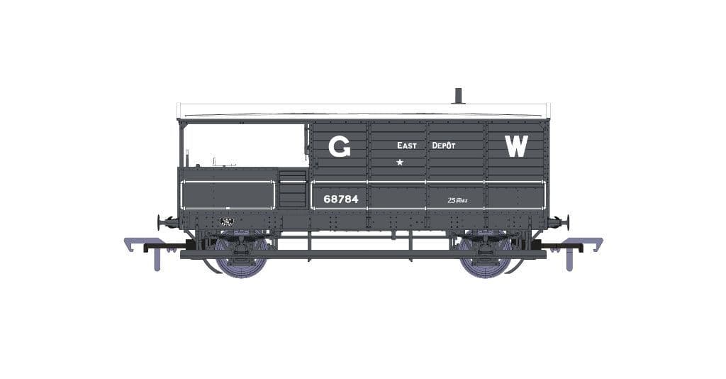 Rapido 918003 GWR Dia. AA20 Toad No. 68784, East Depot, GW grey (large), OO Gauge