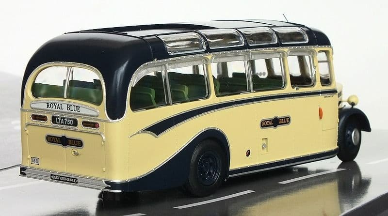 Rapido 920004 Bedford OB Duple Vista, Royal Blue Coach Services, 1:76 Scale *LAST FEW*