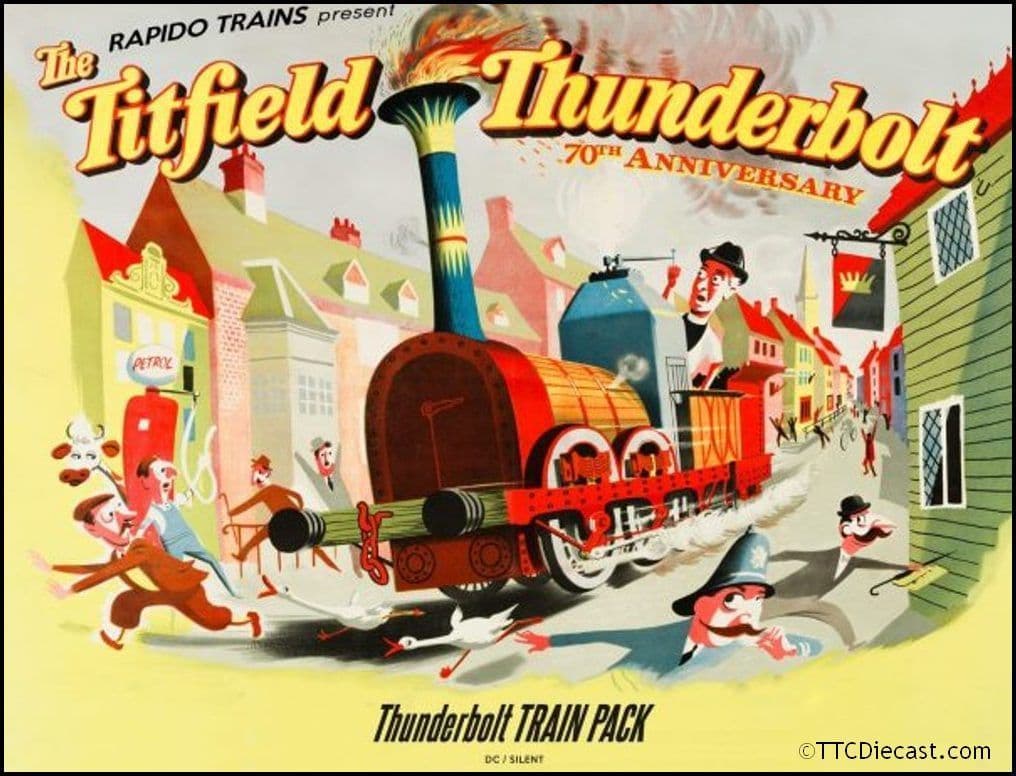 Rapido 922002 Titfield Thunderbolt Train Pack - OO Gauge