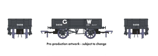 Rapido 925004 GWR Four-Plank open No.54156 (Large GW livery)