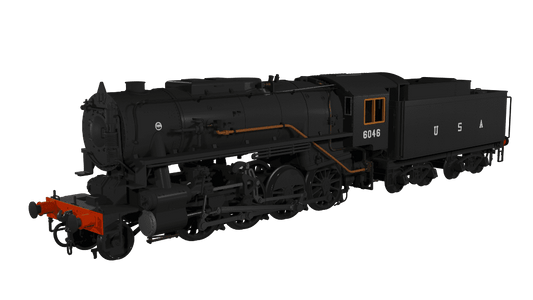 Rapido 926007 USATC S160 No.6046 - Black as Preserved OO Gauge *PRE ORDER £242.96*