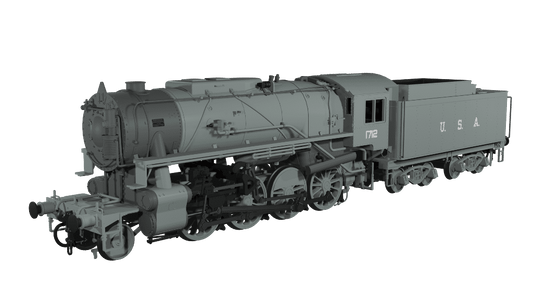 Rapido 926503 USATC S160 No.1712 - Wartime Grey - DCC SOUND OO Gauge *PRE ORDER £341.96*