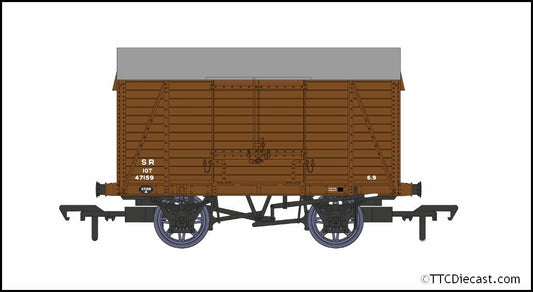 Rapido 927006 D1426 10t Covered Van - SR (post 1936) No.47159 - OO Gauge