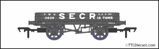Rapido 928002 D1744 Ballast Wagon - SECR No.11835 - OO Gauge