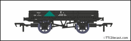 Rapido 928009 D1744 Ballast Wagon - BR Departmental DS62402 - OO Gauge