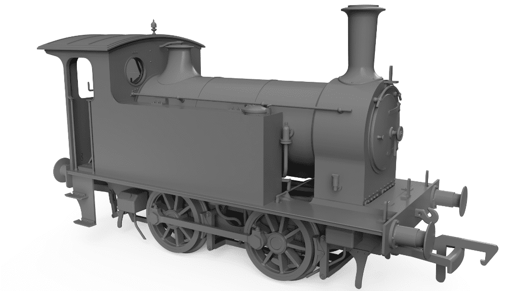 Rapido 932008 Class Y7 No. 6, NCB livery - OO Gauge