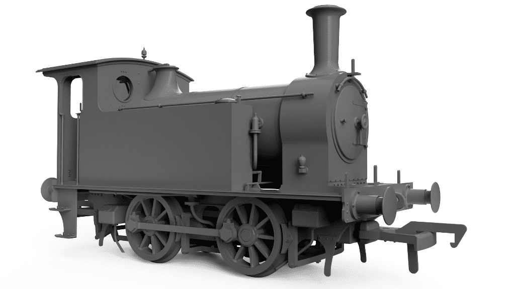 Rapido 932502 Class Y7 No. 1310, NER Saxony green (as preserved) DCC SOUND - OO Gauge