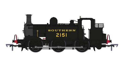 Rapido 936008 E1 No. 2151 Southern Black, OO Gauge