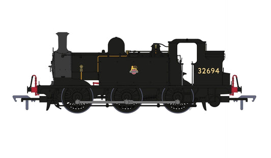 Rapido 936009 E1 No. 32694 BR Black (early), OO Gauge