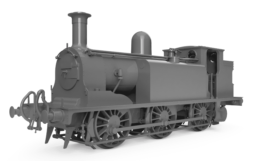 Rapido 936513 E1 No.3 Ryde Southern Black Sunshine (IoW Cond), OO Gauge, SOUND FITTED