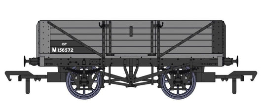 Rapido 937010 LMS Dia.1666 Open No.M156572 BR Grey OO Gauge